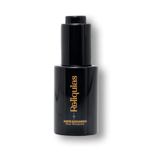 Reliquias Aceite de Rosa Mosqueta Rubiginosa 100% Puro y Natural | Regenerador e Hidratante para Rostro, Cuerpo y Cabello | Rico en Omega y Antioxidantes | Envase Cristal Violeta Biofotónico, 30 ml