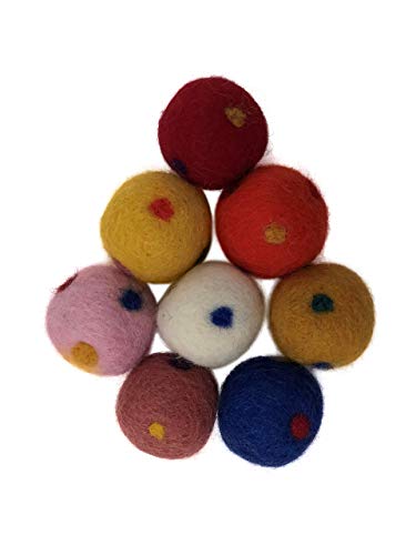 Three Drops of Life Wool Ball Cat Toys, Eco Friendly Safe for Cats