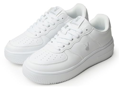 [PLAYBOY] Xj[J[ fB[X V[Y X|[cXj[J[ y y  h JWA [JbgXj[J[  C fB[XV[Y vpb803 White 24cm