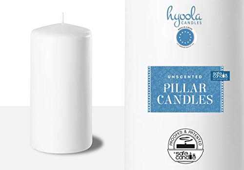 Hyoola Candele Bianche Cilindriche - Candele