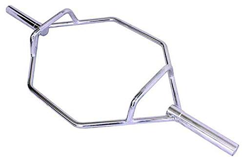 Olympic Trap Bar Raised Handle Zinc Plated w/Collars