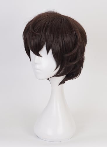Dazai Osamu Cosplay Wig Anime Bungo Stray Dogs Cosplay Wig - Image 3