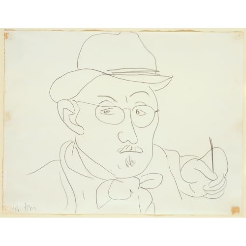 Impression giclée Henri Matisse Autoportrait 2 pour habiller un mur vide avec élégance