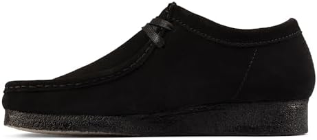 Clarks Women's Wallabee. Oxford, Black Suede, 8.5 | Image 4