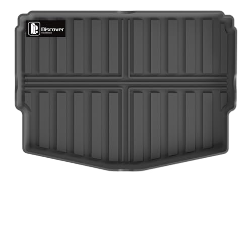 D.E.ニッサン ノート E12 3D新型ラゲッジマット(トランクマット) TPEラバーマット 水で流せる 滑り防止 防水(NISSAN NOTE E12 前期 年?:2012.9~2019 ラゲッジトレイ)