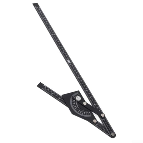 Righello di misurazione angolare efficiente per gli appassionati di fai da te, design robusto per prestazioni di lunga durata