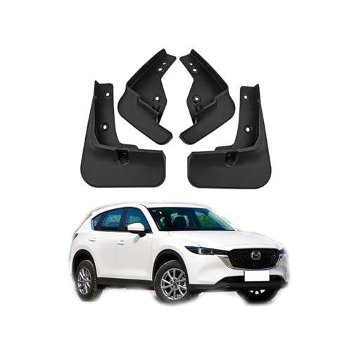 Image of Car Mud Flaps Mudguard for Mazda CX-5 2022-2023-2024-2025 Front and Rear Mudflaps Splash Guards Heavy Duty Flares 4-PC Auto Accessories,Send 1 Car Wash Towel