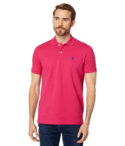 Polo U.S. Polo Assn. Classic para hombre de manga corta y corte recto