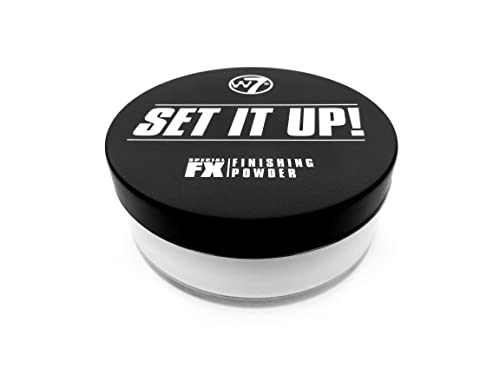 W7 Set It Up Loose Setting Powder - Weightless Translucent Blurring Powder For All Skin Tones #TOP4