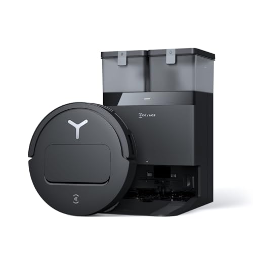 Robotstofzuiger met dweil ECOVACS DEEBOT T50 Omni, 15.000 Pa zuigkracht, uittrekbare zijborstel, heet water dweil, ultradun 81 mm - Afbeelding 3