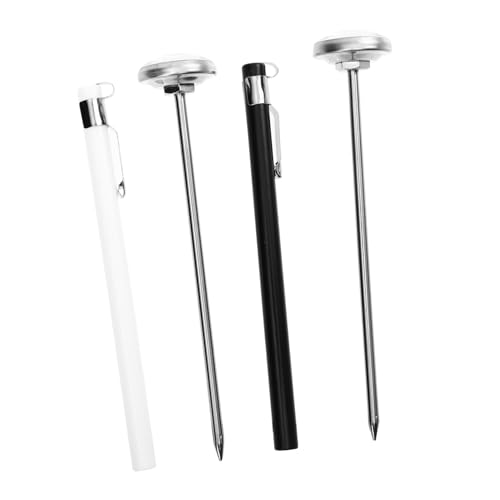 Cabilock Accurate Water Milk Thermometer for Espresso Tea Digital Thermometer Long Probe for Milk Froth Control