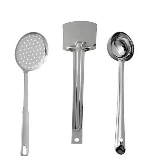 Spatules de cuisine BRACOP à haute résistance : trois ustensiles polyvalents pour le service