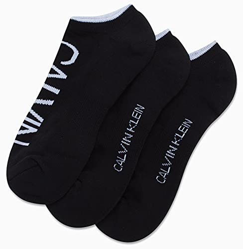 Image of Calvin Klein Mens No Show Socks - 6 Pack Soft Cotton Blend Cushioned Athletic Low Cut Socks for Men for Sports and Running