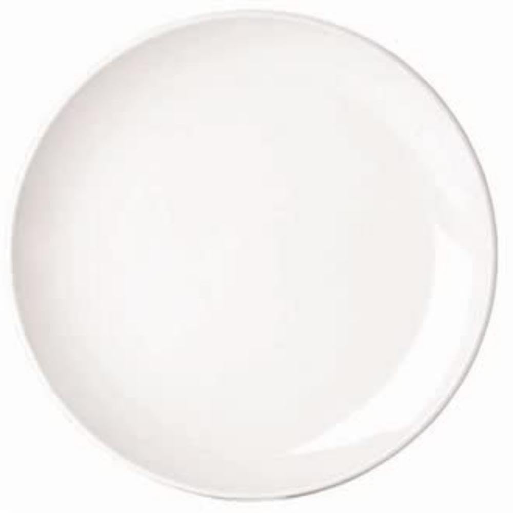 Royal Porcelain Flat Plate Classic White - Narrow Rim