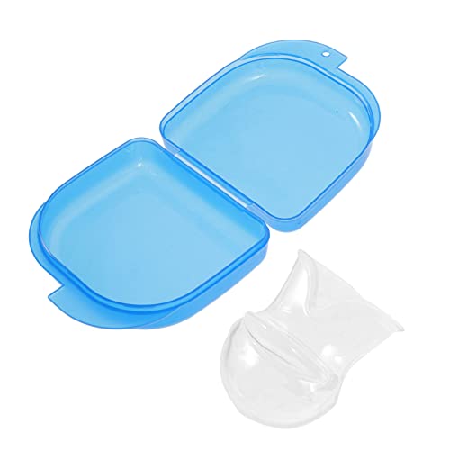MOTHNUR Dispositivo Antirronquidos Flexible de Silicona Mini para Dormir con Cubierta para Lengua que Mantiene Vías Respiratorias Abiertas y Reduce Ronquidos
