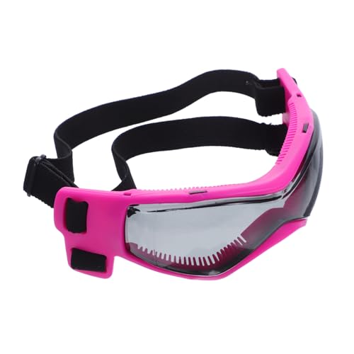 iplusmile 小型犬用可能ソフトシリコンフレーム犬用サングラス 快適装着ペットゴーグル カットアウトドア向け お散歩 旅行に