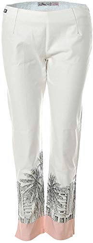 Miss Sixty Caprihose Hose W28 weiß Off White