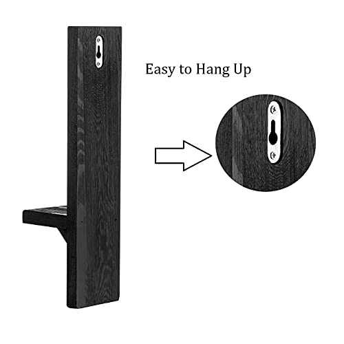 Wooden Candle Sconces For Wall Decor - Decorative Wood Wall Candle Sconce Set Of 2 For Living Room Kitchen Hallway Wall Art Farmhouse Country Home Decorations #TOP6