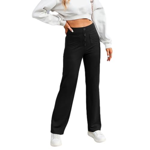 Flexipants - Women's Casual High Waist Stretch Pants, Bloomydove Flexipants - Women's Casual High Waist Stretch Pants
