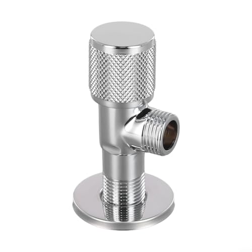 Válvula de ángulo de salida única montada en la pared de diseño innovador para baños y cocinas (SLIVER)