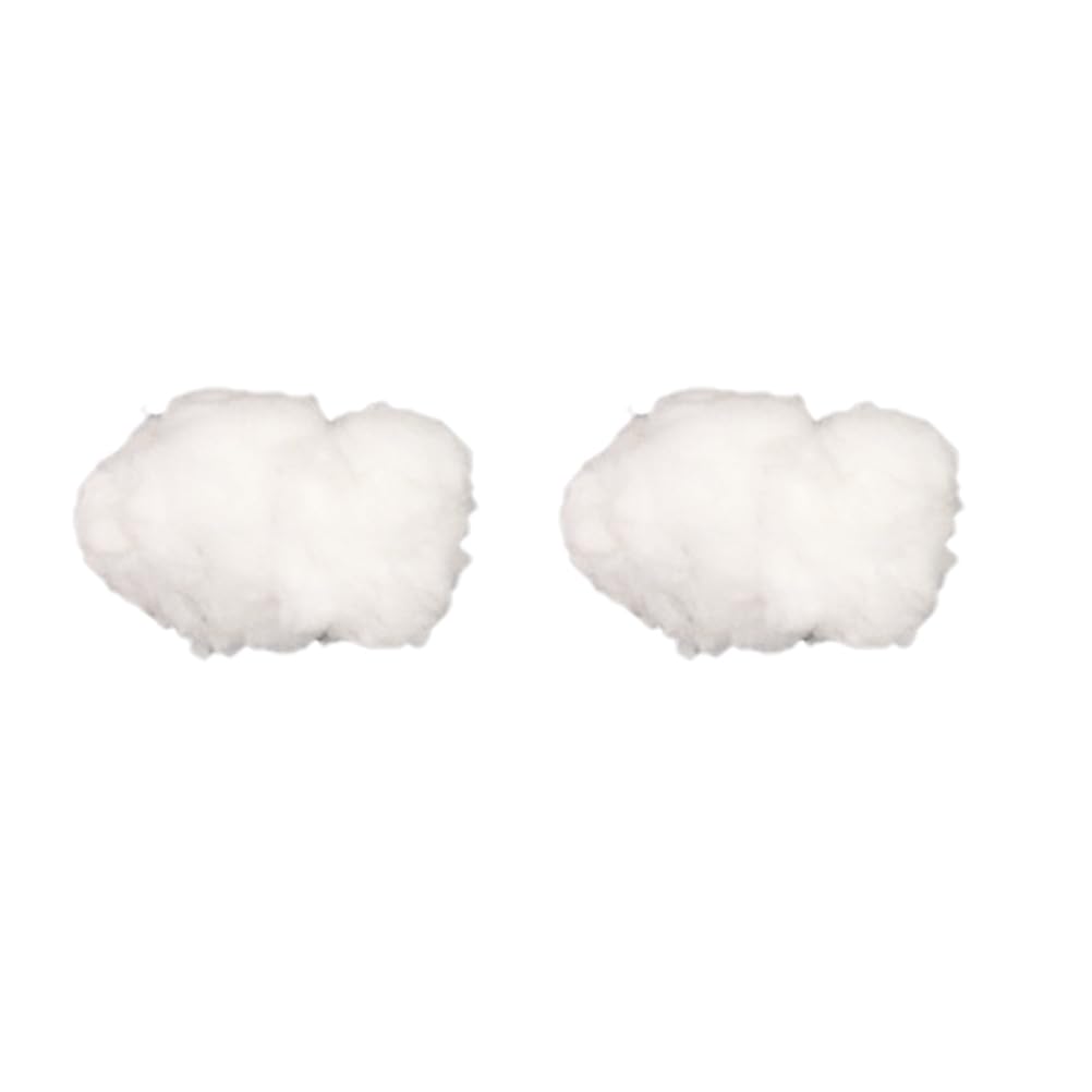 NUOBESTY Cloud Hanging Ornament 2 Pcs Simulated Cotton Clouds for Wedding Party Nursery Room Decoration Diy Pendant Floating Cloud Decoration