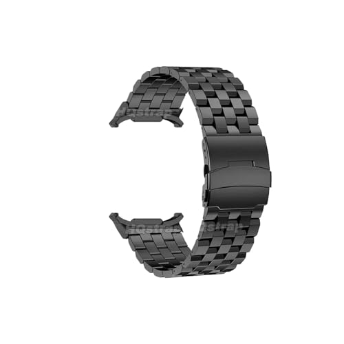 Solid Stainless Steel Watch Strap Fit for Samsung Galaxy Watch Ultra 47mm Men Bracelet Business Luxury Fashion Wristband(Black,24mm For Galaxy Watch Ultra 47mm)