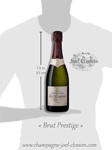 Lot de 6 Bouteilles de Champagne PRESTIGE Brut - Joël CLOSSON® - DIRECT PRODUCTEUR