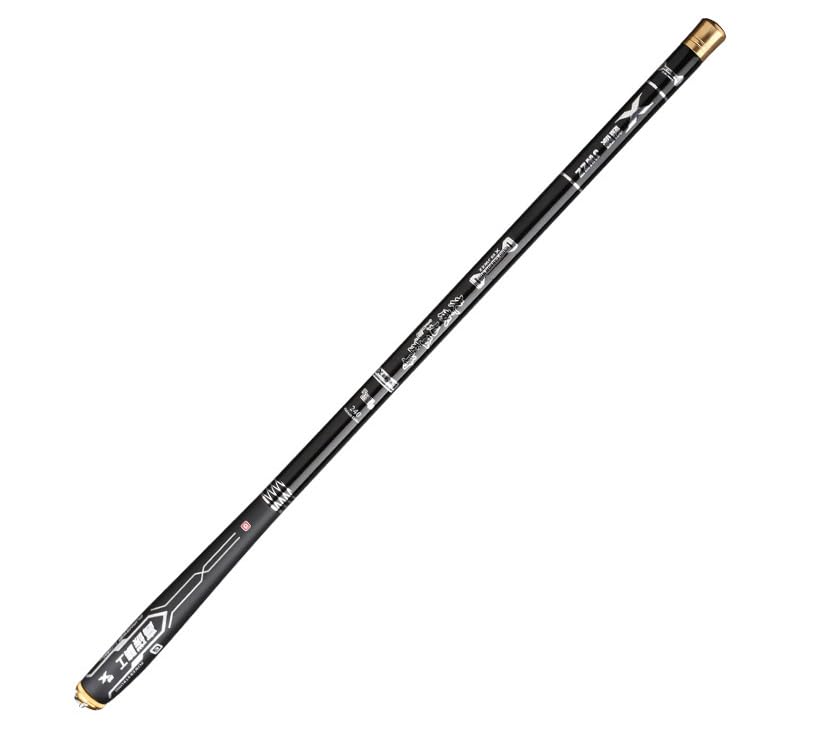 Ultra-Short Ultra-Light 1.5M-5.4M Mini Power Telescopic Fishing Rod Carbon Fiber Carp Fishing Pole
