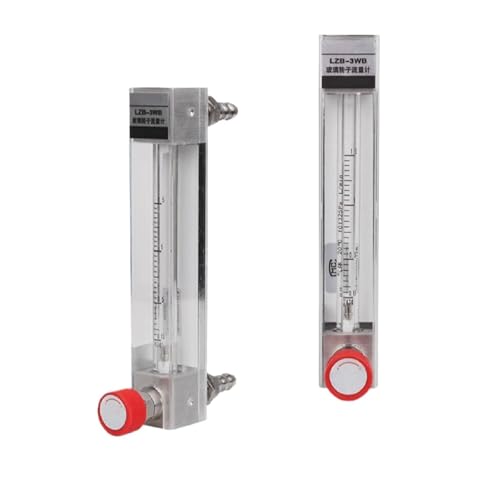 Rotamètre à tube en verre LZB-3WB fini les erreurs de débit 500ML/min