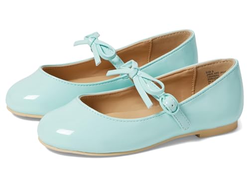 Janie and Jack Girl's Patent Bow Flat (Toddler/Little Big Kid) Ballet