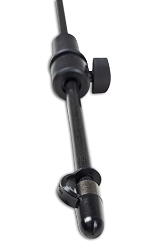 REZGOE Music Parkettschoner Connectip Cello VC, Stachelgummi Cello, Floor Protection Cello, 5 mm Innendurchmesser, Rubber Tip, schwarz