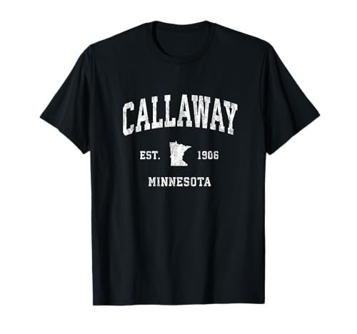 Callaway Minnesota MN Sportliches Vintage-Sportdesign T-Shirt