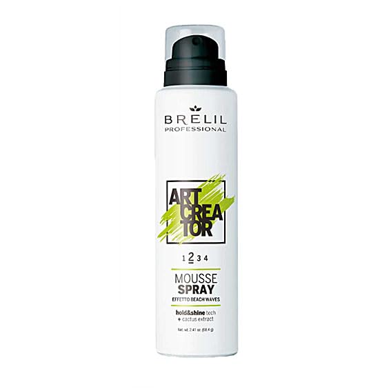 Mousse effet beach waves Brelil spray anti cheveux plats volume 150 ml