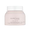 Hairitage Hydrating Argan Oil Deep Conditioning Hair Mask For Dry Damaged + Curly, Color Treated, Frizzy Hair - Moisturizing Hair Repair Treatment with Shea Butter, Aloe & Soy Protein - Soften & Shine | Moisturizing, Treatment, Anti-Frizz, Hydration, Deep Conditioning, Curl Repair Mask