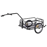 HOMCOM Fahrradanhänger Klappbar mit Kupplung Kuppler 155 x...