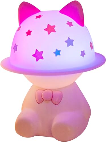 YverLand Lampada ricaricabile per bambini per tavolino. Tattile, rimuove la paura, anti-oscurità. Dimmerabile in intensità con luce LED per notti dolc