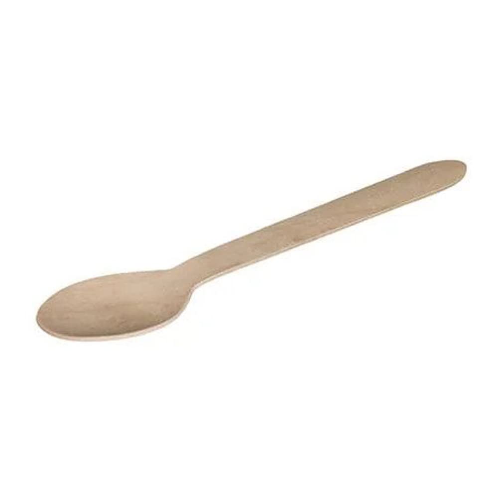 Cucchiaio in legno 16 cm naturale confezione da 100 pezzi
