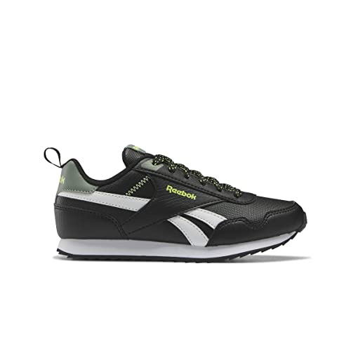 Reebok Royal Classic Jogger 3, Basket, Core Black Harmony Green Acid Yellow, 36 EU