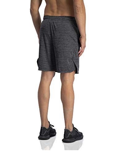 Dry Fit Gym Shorts For Men - Mens Workout Running Shorts - Moisture Wicking With Pockets And Side Hem #TOP2