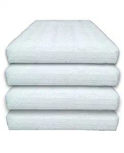 RAJCHAIR EP EPE Foam Sheet 50MM Thickness 18X18 Inch White Color For Packing & Cushioning Material (Set of 4)
