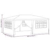 Zoom IMG-2 vidaxl gazebo professionale con pareti Zoom IMG-2 vidaxl gazebo professionale con pareti