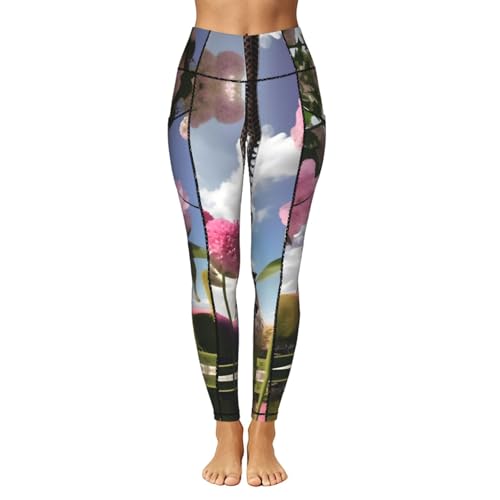 Pantalones de entrenamiento con estampado de las Torres Eiffel para climas variables 2