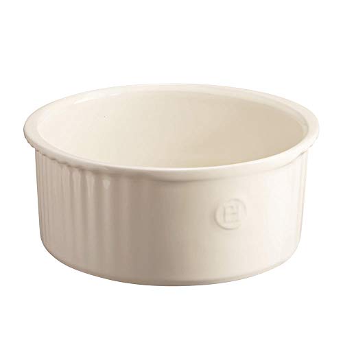 Emile Henry Burgundy Clay Souffle Dish