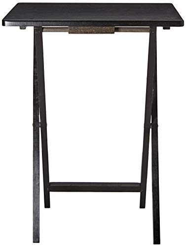 PJ Wood Folding TV Trays, Set of 2 - Image 4