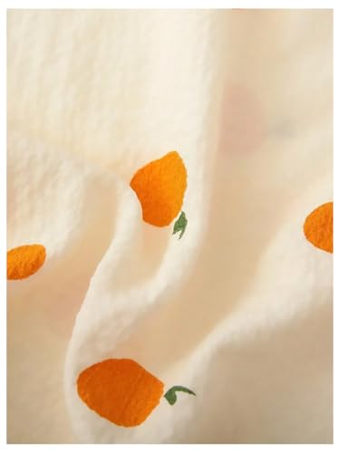 Image of Verdusa Women's 2 Piece Pajama Sets Cute Printed Fall Pajamas Sleepwear Button Up Shirt with Pants Lounge Pjs