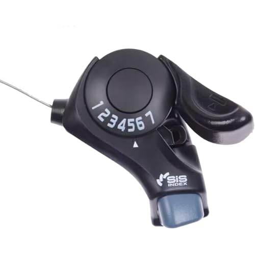 Bicycle Shifter SL-TX30 7-Speed Mountain Bikes Right Hand Thumb Gear Shifter Compatible with MTB and Road Bicycles