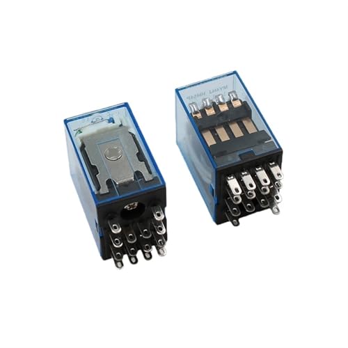 Relé electromagnético MY4NJ de 24V DC de 14 pines con base PYF14A 4