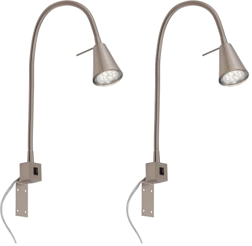 Lampe de lit à LED flexible pour lire confortablement le soir dans la chambre