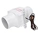 HERCHR DC 12V Extractor Fan, 76mm/3in Hose Connector Marine Bilge Air Blower Strong Ventilation Fan for Yacht Caravan Marine Blower Bilge Blower in-Line Marine Blower
