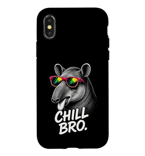 Chill Bro Cooler Tapir �T���O���X ��������Q�[�}�[ �X�}�z�P�[�X iPhone X/XS �p
